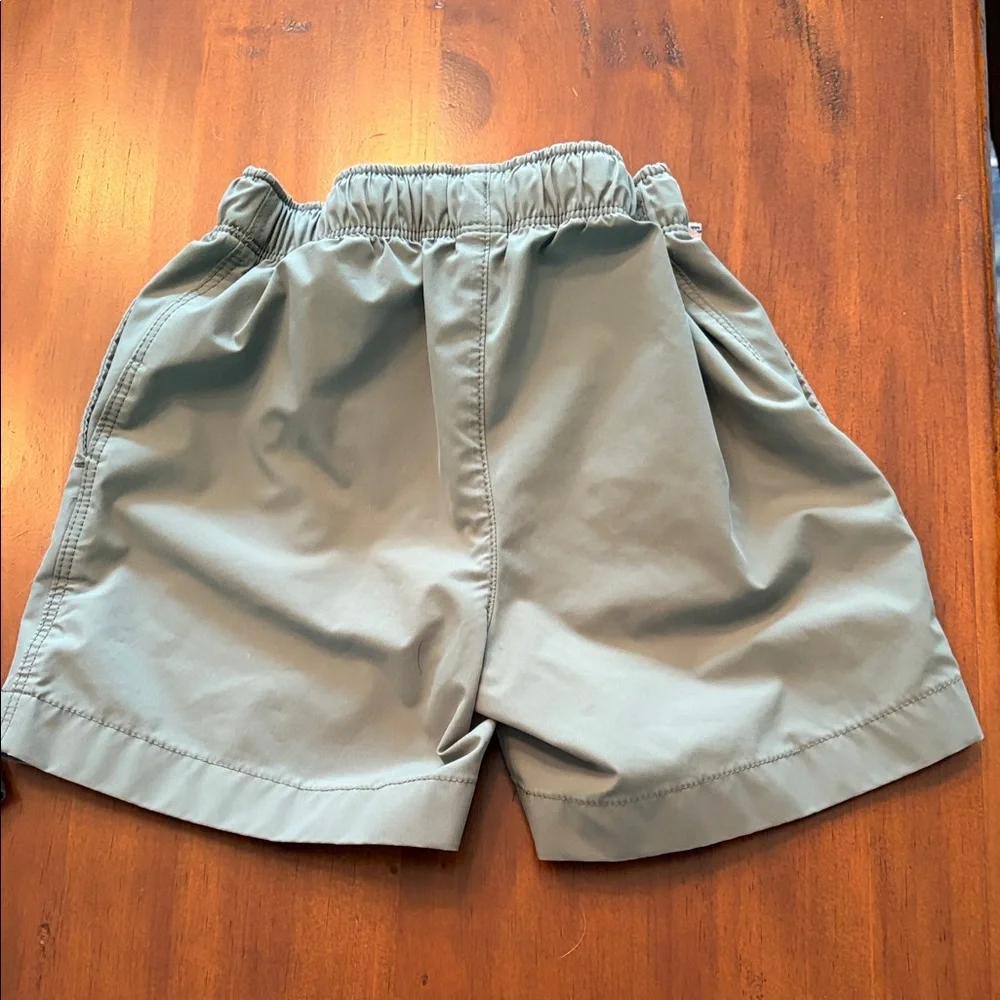 Crewcuts Boy’s Tech Performance Shorts in Sage, Navy, Khaki, and Light Gray - Picture 4 of 10